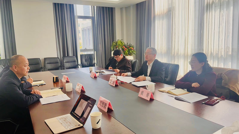 省供銷社黨委委員、理事會副主任董益彪帶隊(duì)到浙江農(nóng)合集團(tuán)調(diào)研